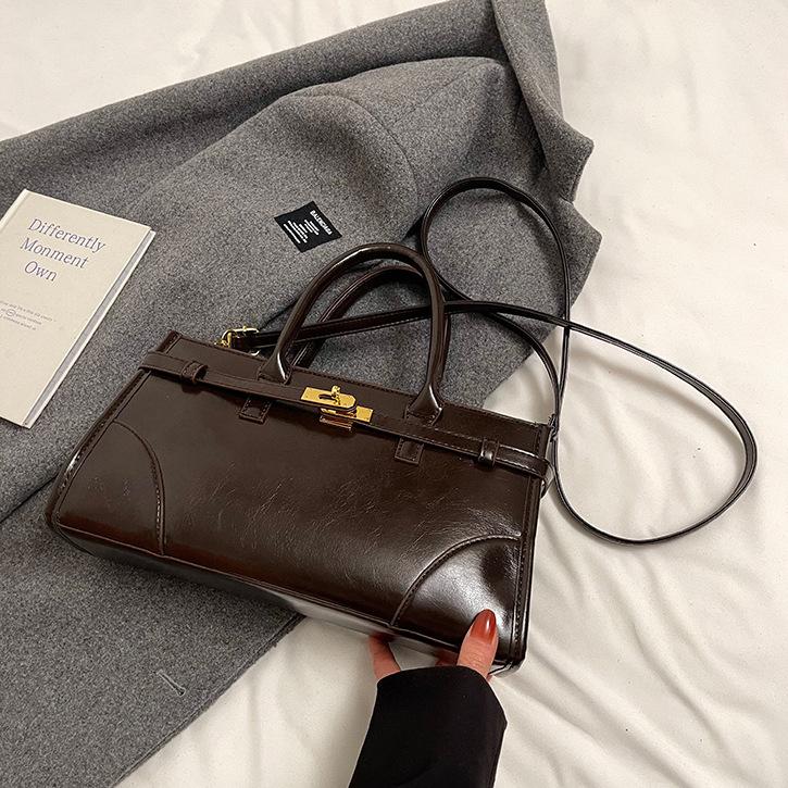 

Сумка большой вместимости женская осенне-зимняя универсальная новая повседневная сумка-мессенджер модная ретро портативная сумка для работы