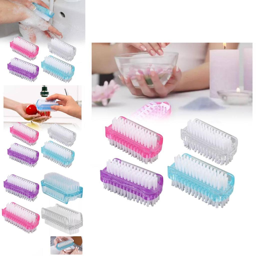 Versatile Medical Wash Brush With Soft Bristles For Effective Nail Cleaning And Massage