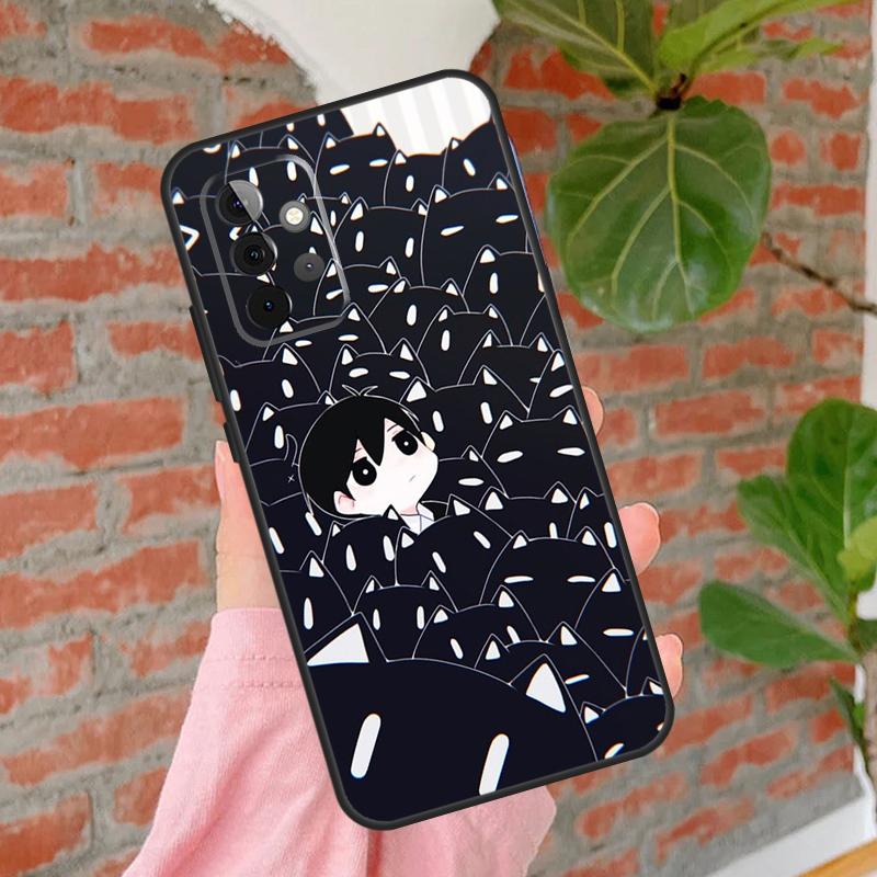 Omori Game Fanart Case For Samsung Galaxy A52 A12 A22 A32 A42 A72 A11 A51 A71 A50 A70 A21S A52S Cover Coque