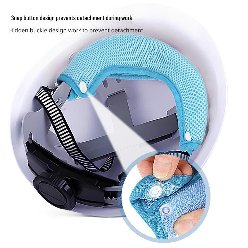 Multi-Season Sweat-Absorbing Helmet Liner: Anti-Rub, Anti-Fall, Forehead Sweatband
