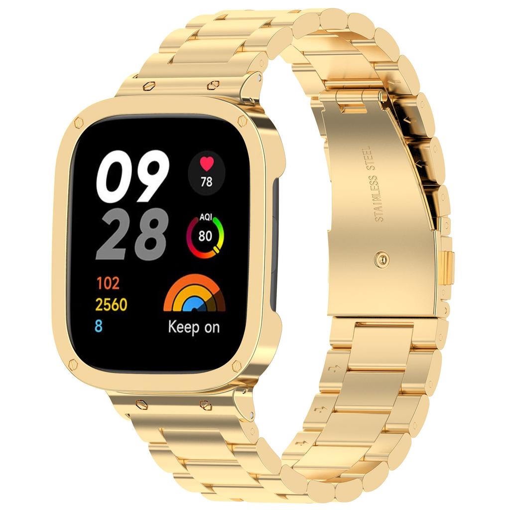Cinturino di Lusso in Acciaio Inossidabile da 20mm per Redmi Watch 5 4 3 Lite 3 Smart Watch Band - Moda/Sport