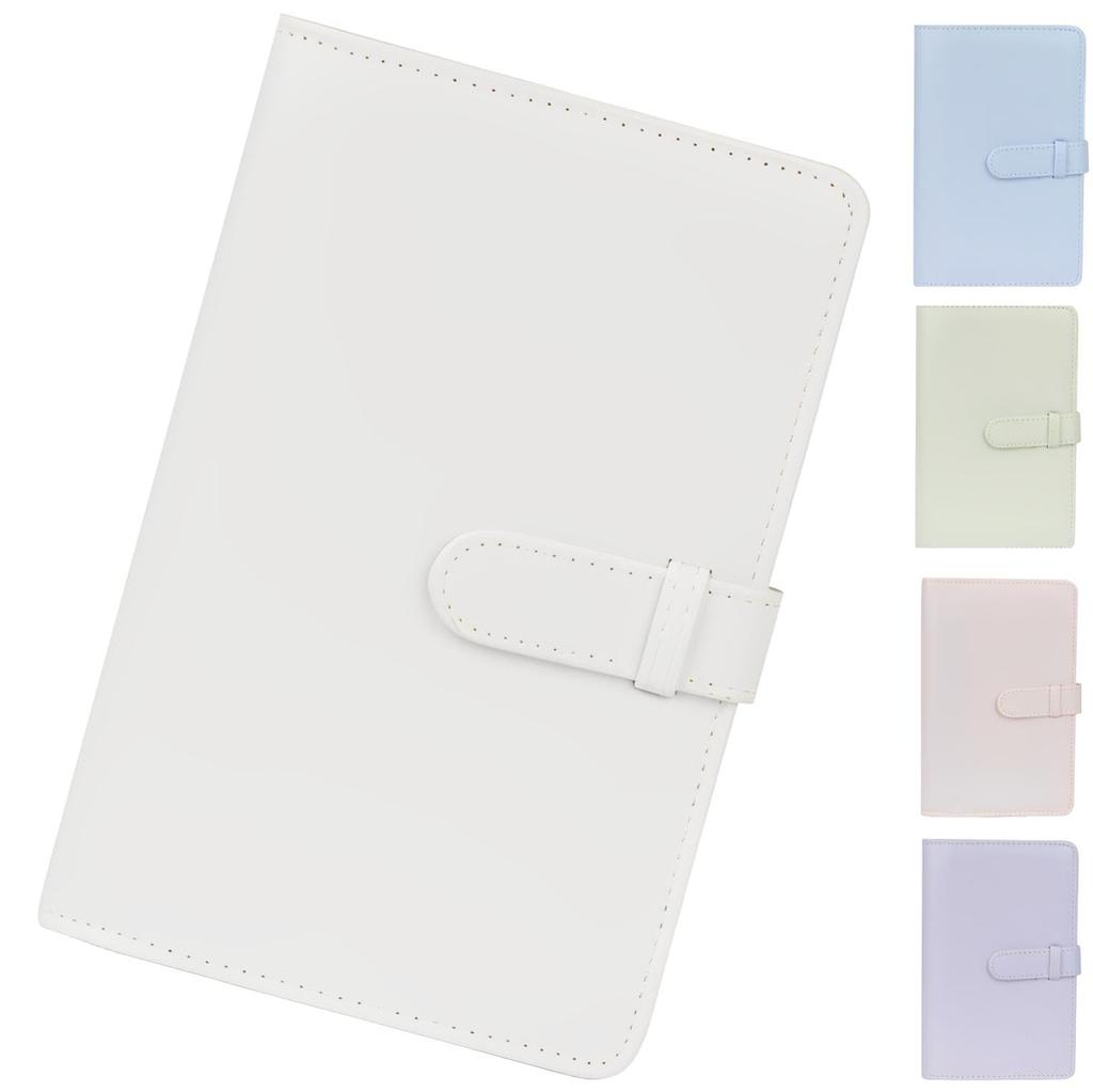 Fogman Instax Album Instax Buch Instax Datei Mini Aufbewahrungshalter Aufbewahrung Instax Hülle (Weiß)