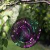 10 Inch Metal Wind Spinner Garden Decor with 360 Rotating Hook Outdoor Wind Chime for Patio Balcony Yard No Electricity Needed All Seasons