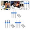 4pcs Double-Needles Machine Twin Needles Sewing Presser Foot Double Feet Multifunction 2/3/4mm Sewing Machine Accessories