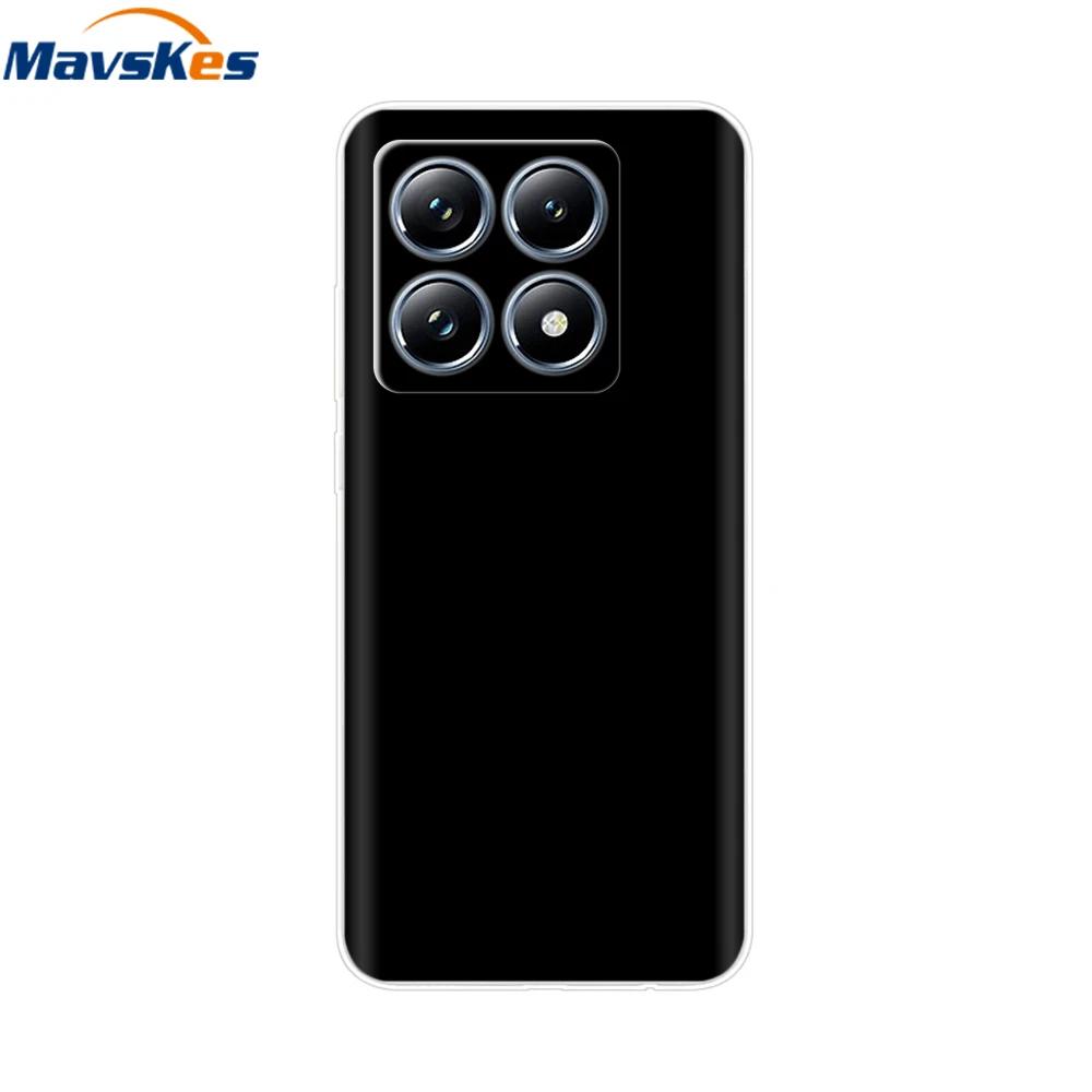 

Mobile Phone Bag Case For Xiaomi 14T Pro Soft Clear TPU Painted Silicone Back Cover For Xiaomi 14T 14 T Protective Shell Fundas Xiaomi 14T Pro