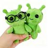 Nova Boneca de Pelúcia Alienígena Engraçada Pingente Criativo Verde Kawaii Pelúcia Boneca Ufo Pingente de Mochila Fofo Estiloso Brinquedo de Pelúcia Para Mulheres