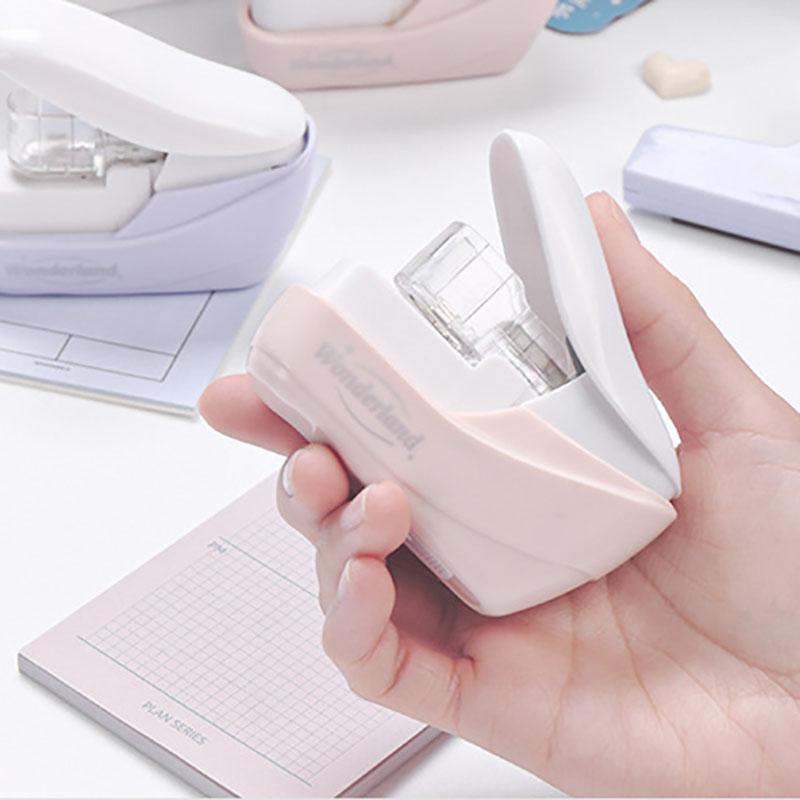 Mini bez hřebíků Snadná sešívačka bez námahy Kniha Sešívačka Sešívačka Bez sešívačky Kancelářské vázací potřeby Školní potřeby