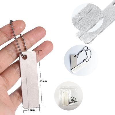 Outdoor Super Harter Diamant Schleifstein Fischhakenfeile Taschen-Multi-Tool