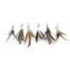 Cat Teaser Stick Replacement Head Bite-Resistant Feather Belt Bell Cat Toy Set Pet Supplies Kitten Relief Bite-Resistant Fang