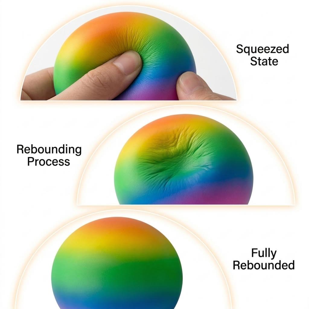 Large Stress Ball, Soft And Toy Ball For Children, Stress Relief, Toy, Sensory Ball Toy, Suitable For Boys And Girls.