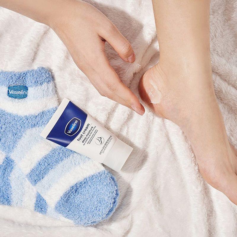 Vaseline Deep Moisture Foot Cream 55g x 2 Single option