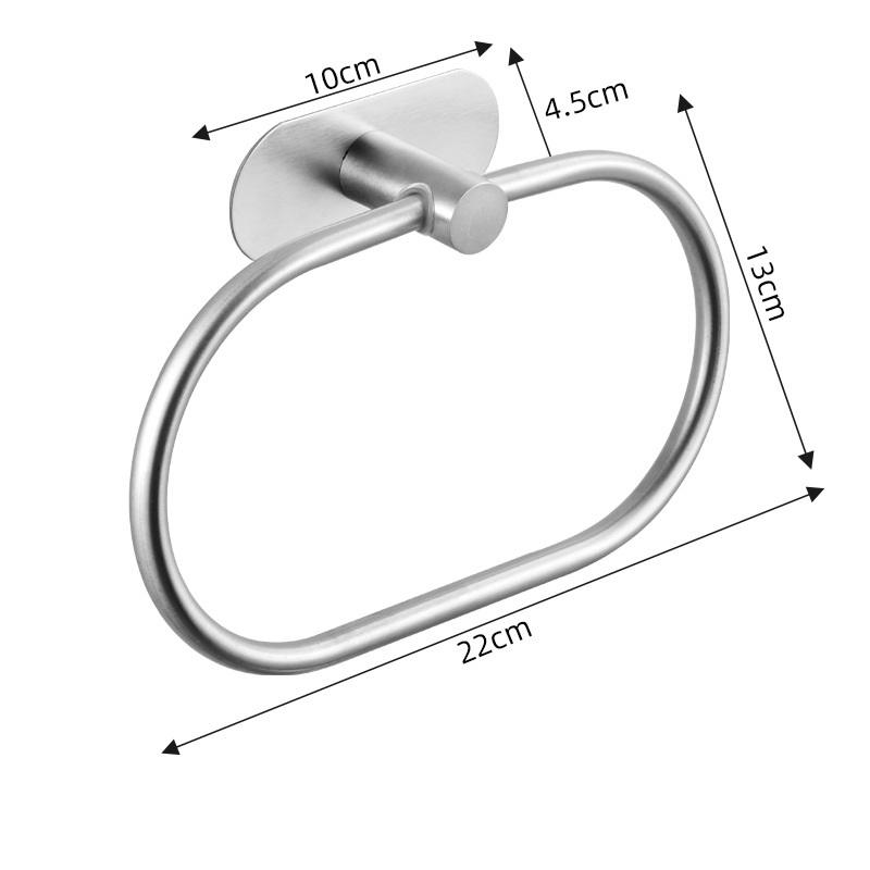 

Настенный держатель для туалетных полотенец, тканевая вешалка из нержавеющей стали, держатель для полотенец в рулоне, вешалка для полотенец для ванной комнаты, подвесной органайзер серебряный