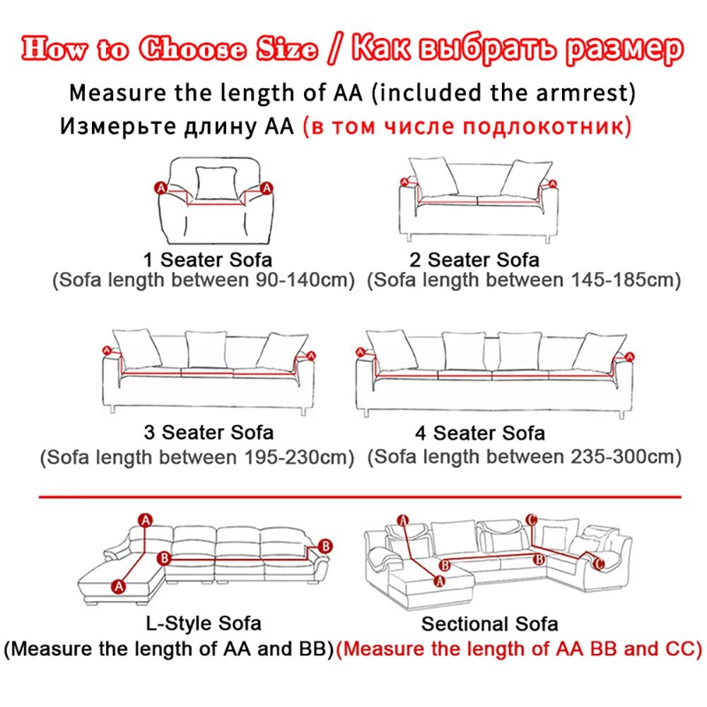 Super Soft Velvet Sofa Cover For Living Room Elastic L Shaped Chaiselongue Corner Couch Slipcover Washable Armchair Sofa Covers