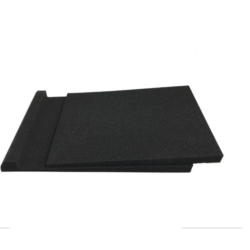 11x11x1.1cm High Density Acoustic Isolation Foam Pads, Monitor Speaker Shockproof Sound Insulation Mats for Recording Studio