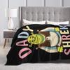 Art Shreks Cartoon Blankets Coral Fleece Plush Printed Multifunction Super Warm Throw Blankets for Bedding Office Bedding Throws