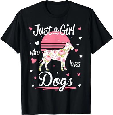 Dog Shirt_ Just A Girl Who Loves Dogs Gift Unisex T-Shirt