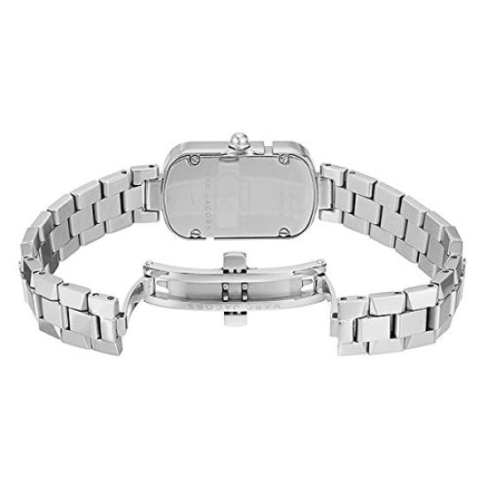 MARC JACOBS Glitz Silver Stainless Steel Crystal Watch MJ3538 Women's [Used]