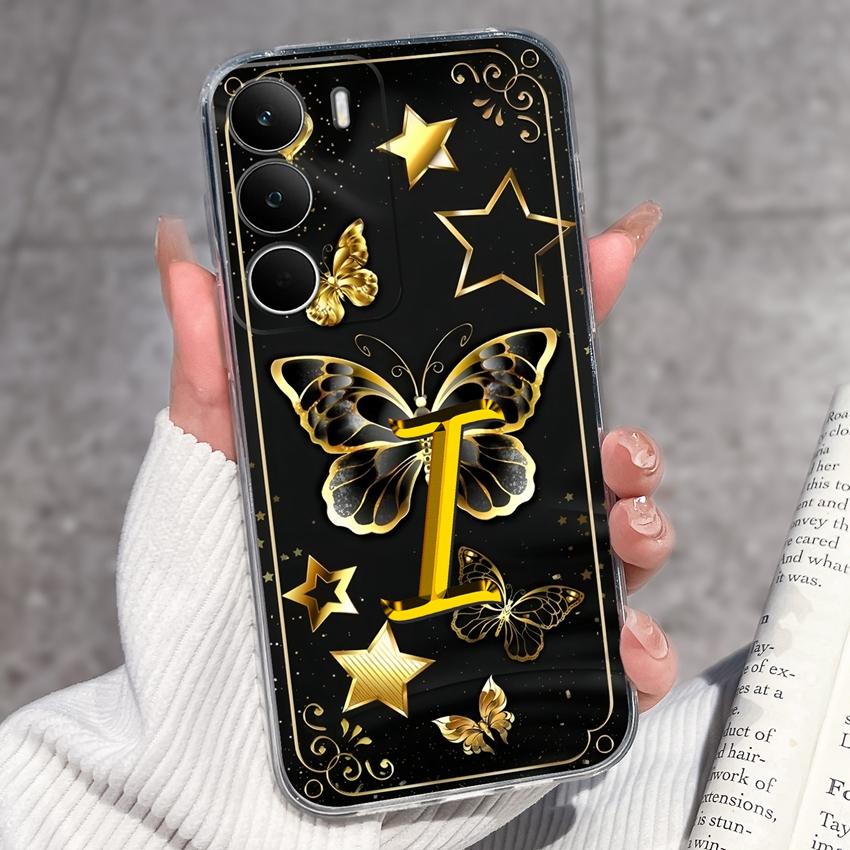 For Realme C71 C67 C65 C63 C61 C55 C53 C35 C85 Pro C75 C75x Phone Case Pretty Love Heart Letters Soft Housing Transparent TPU Silicone Anti Drop Shell
