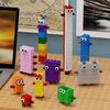 Creative Number Assembly Model MOC Building Bricks Digital Transforms DIY Educational Puzzle Toys Desktop Ornaments Kids Gifts