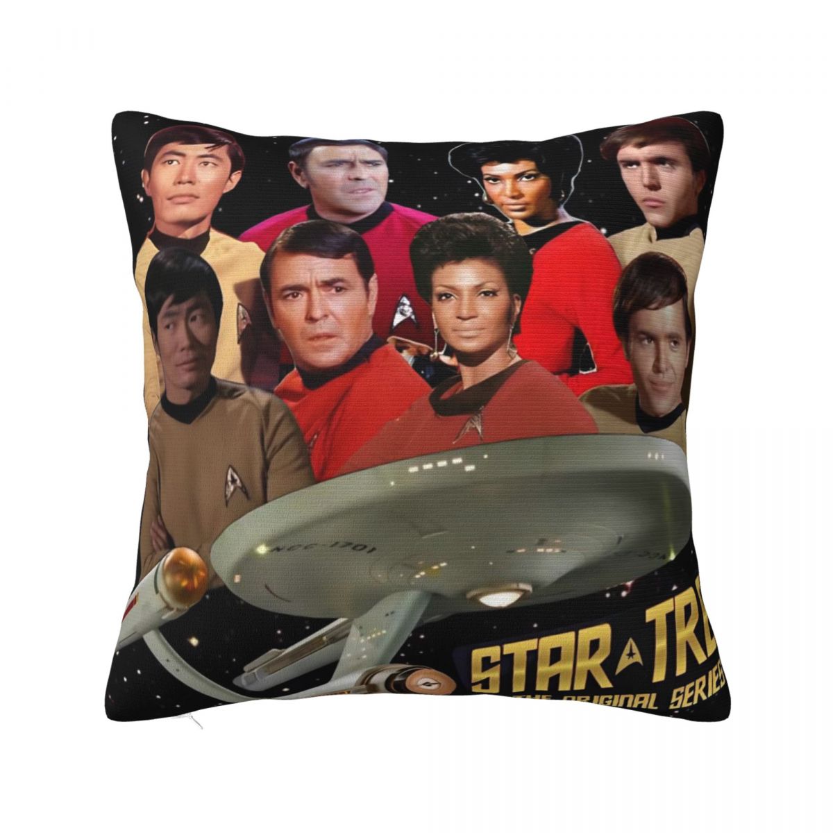 

Наволочка Звезды Трек Группы Печатная Наволочка для Подушки Starfleet Фильм Винтажная Наволочка для Дивана Домашняя Декоративная Наволочка 12x12Inch
