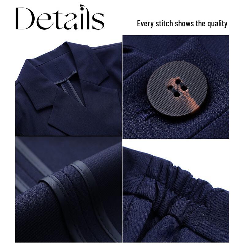Women's Short-Sleeve Business Suit Set