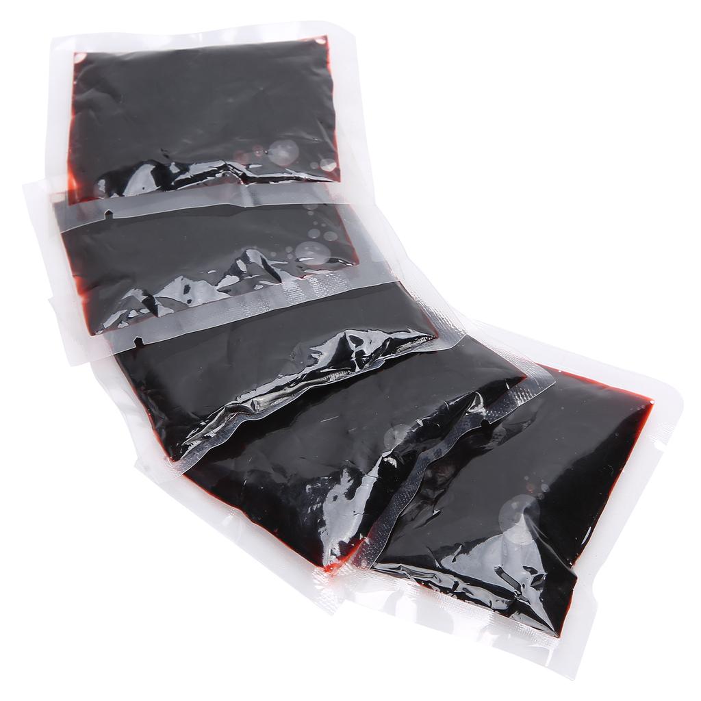 5pcs 20ml Halloween Blood Bag Costume Party Fake Blood Cosplay Props Party Decoration