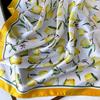 High-end wholesale thin small square scarf, imitation silk scarf, size 71, satin headscarf, versatile decorative shawl