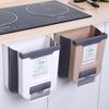 Foldable Garbage Bin Leakproof Hanging Waste Container For Cabinet Bathroom RVs Accessories Campers Trailer Trash Can