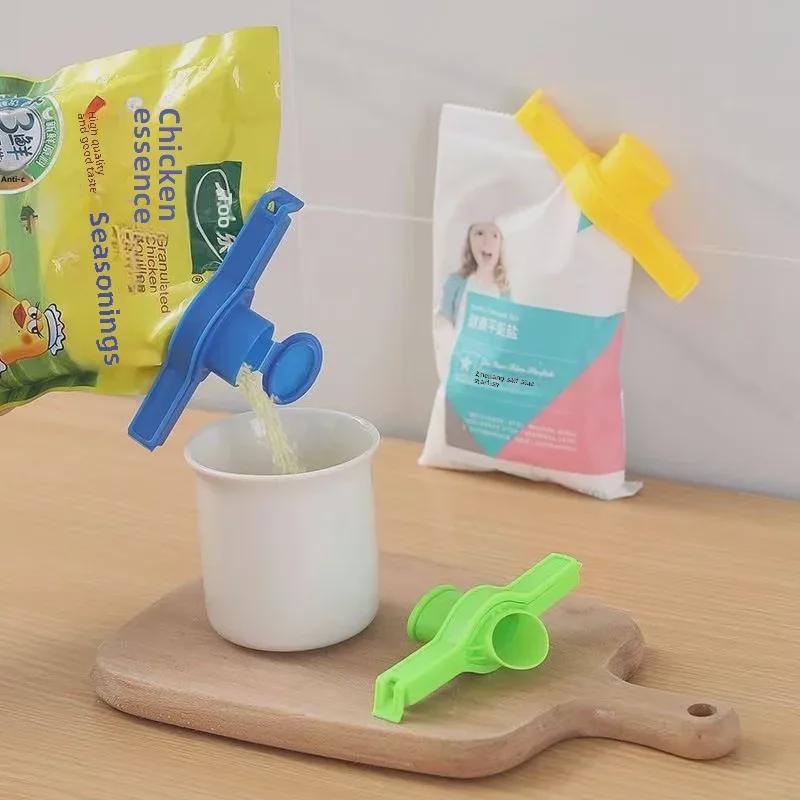 

Влагостойкие кухонные зажимы для консервации пищевых продуктов с насадкой