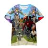 Kids Cartoon Skibidi 3D Printed Tshirt Toilet Simulator T-shirt Summer Boy Girl Clothes Baby Tees Kids Shirt Boys Tops Children