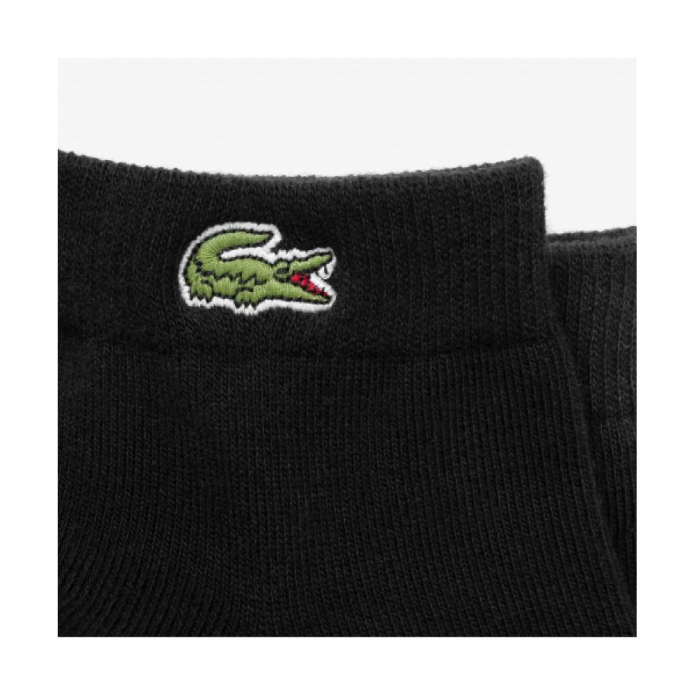 LacoSte Men S baSic Ankle SockS [black]