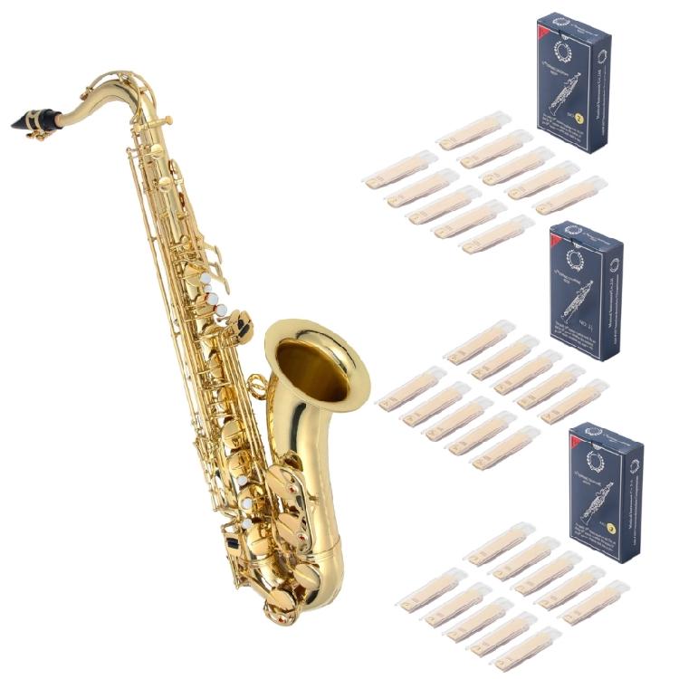 10pcs Bb Soprano Saxophone Reeds Strength 2.0/2.5/3.0 Tone Sax Instrument Reed