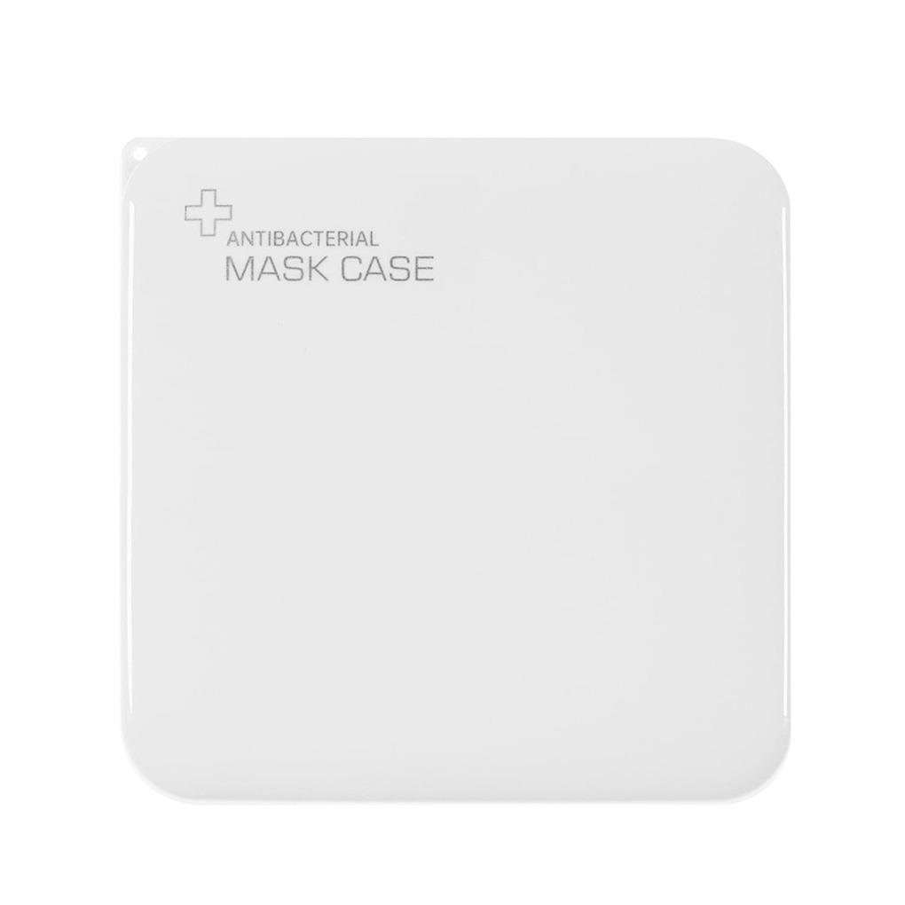 Mouth Cover Storage Single Use Mouth Cover PP Organizer Case Portable Box, Non-transparent, White