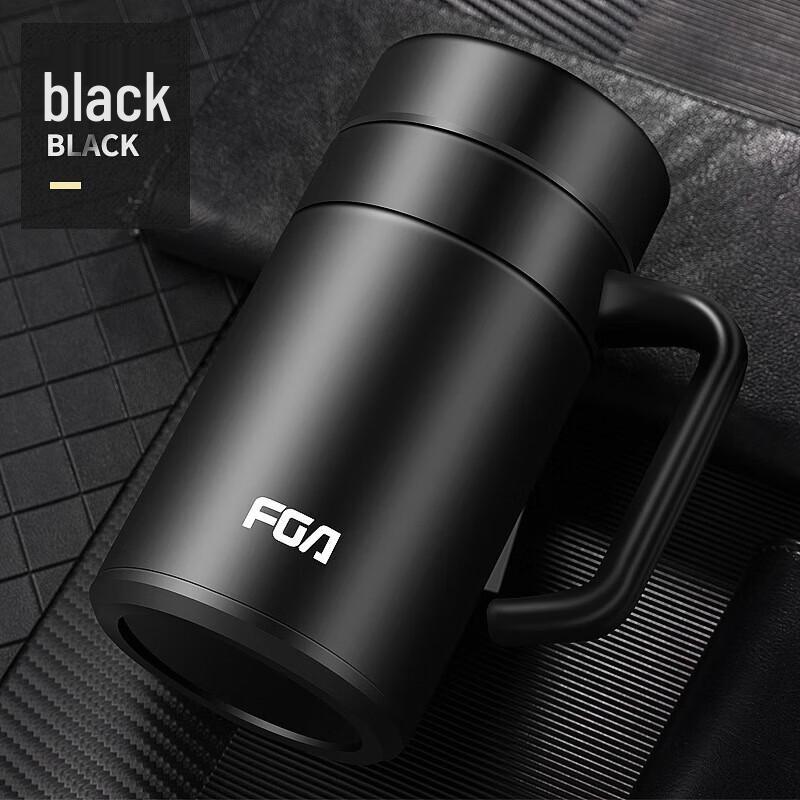 Fuguang Stainless Steel Insulated Office Mug with Handle