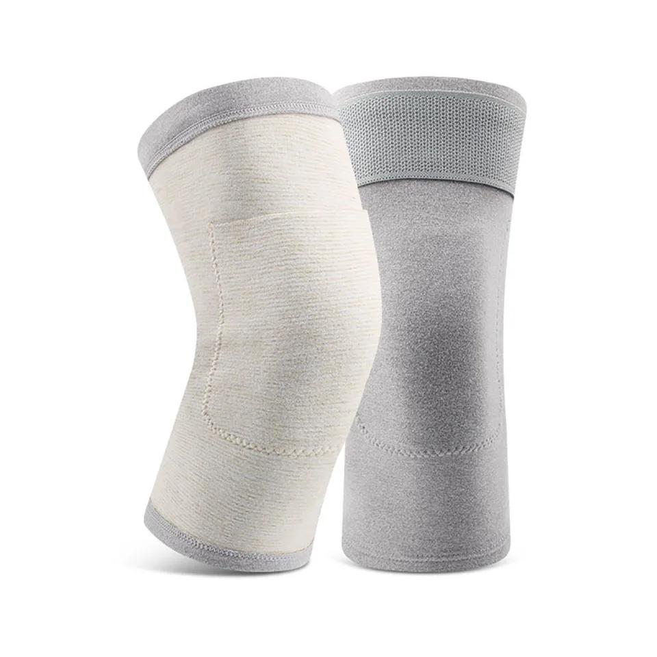 

1 Pair Elbow Knee Pads Keep Warm During Exercise Derong Fever Prevent Joint Sprains Tendon Sheath Protective Gear Strap Design XL