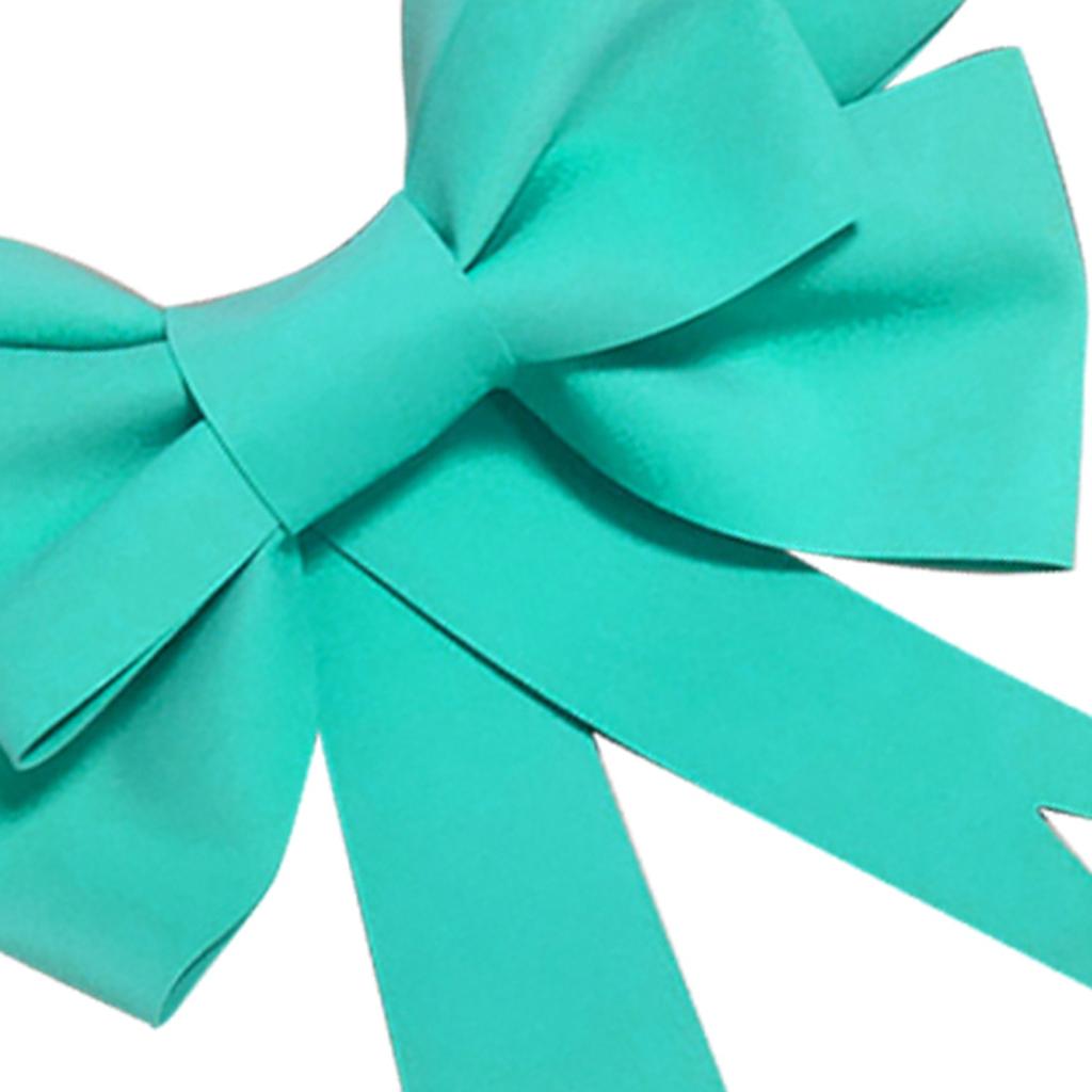 DIY Överdimensionerad Rosett EVA Svamp Rosett Hängande Dekoration Köpcentrum Fest Fotorekvisita Grön Blå