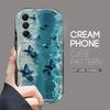 Cute Cartoon Pattern Cream Texture Casing Wavy Edge Soft Silicone Cover Phone Case for Samsung