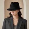 Cappello Trilby Vintage Classico Cappello in Feltro di Lana Cappello a Tesa Corta Cappello Fedora Uso Quotidiano