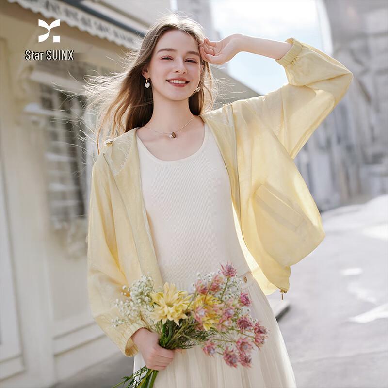 Women s Lightweight Lace Patchwork Hooded Jacket XL