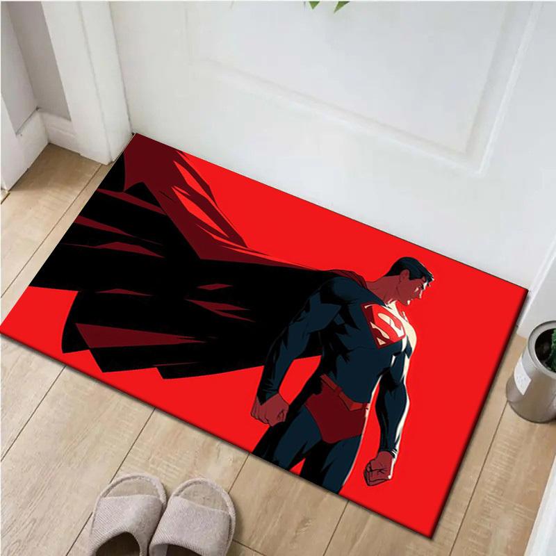 

1pc Office Carpet Chair Mats Superman Cape Red Background Perfect for Office Chairs, Living Rooms, Or Bedrooms,Polyester Carpet.HDT113 60cm by 90cm