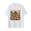 The Burnt Peanut Goop Goop Goop Funny Meme Graphic Tshirt Unisex Women Fashion Humor Pure Cotton T Shirt Male Oversized Streetwear
