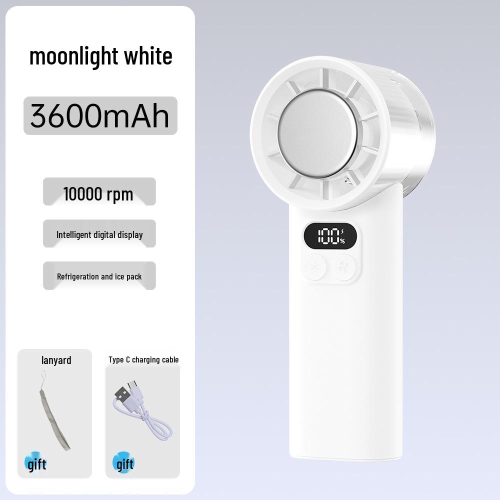 

Compact High-Speed Mini Portable Cooling Fan with Ice Pack and Rechargeable Battery 57*54*149mm