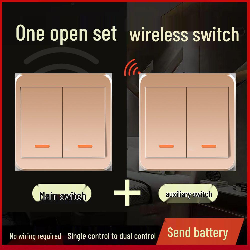 Wireless Smart Remote Master-Slave Light Switch 220V – Easy Installation