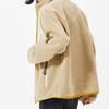 New Balance Velvet Jackets Unisex Khaki Stand Collar Moderate AMJ13346-DWW