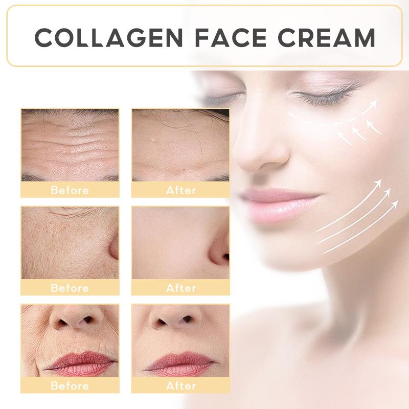 Collagen Cream 30ml Mooth Delicate Radiant and Translucent Rapid Absorption of Skin Retinol Anti Aging Serum