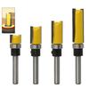 Pattern Bit Industrial 1/4inch Shank Top Bearing Flush Trim Pattern Router Bits