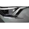 For Toyota Rav4 Rav 4 2016 2017 2018 Chrome Head Light Lamp Eyelid Eyebrow Headlight Strip Molding Trim Accessories Car Styling