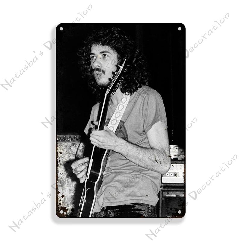 Rockmusik Poster Santana Metallschild ROCK Band Schild Bar Cafe Club Metallplatte Vintage Metallplakette Garage Cafe Wanddeko Schilder