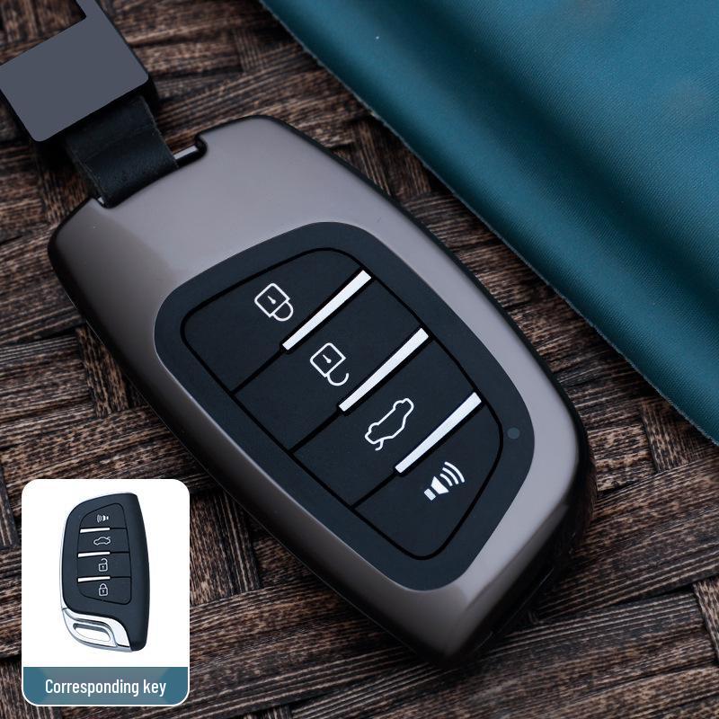 Crystal Key Case: Protective Shell and Keyring for Modified Vehicles with VVDI Smart Key Fob