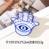 Devil's Eye Hairpin Round Grab Pin Headgear Blue Eyes Shark Clip Bohemian Evil Eye Greek Devil's Eye Hair Clips Claw Clip